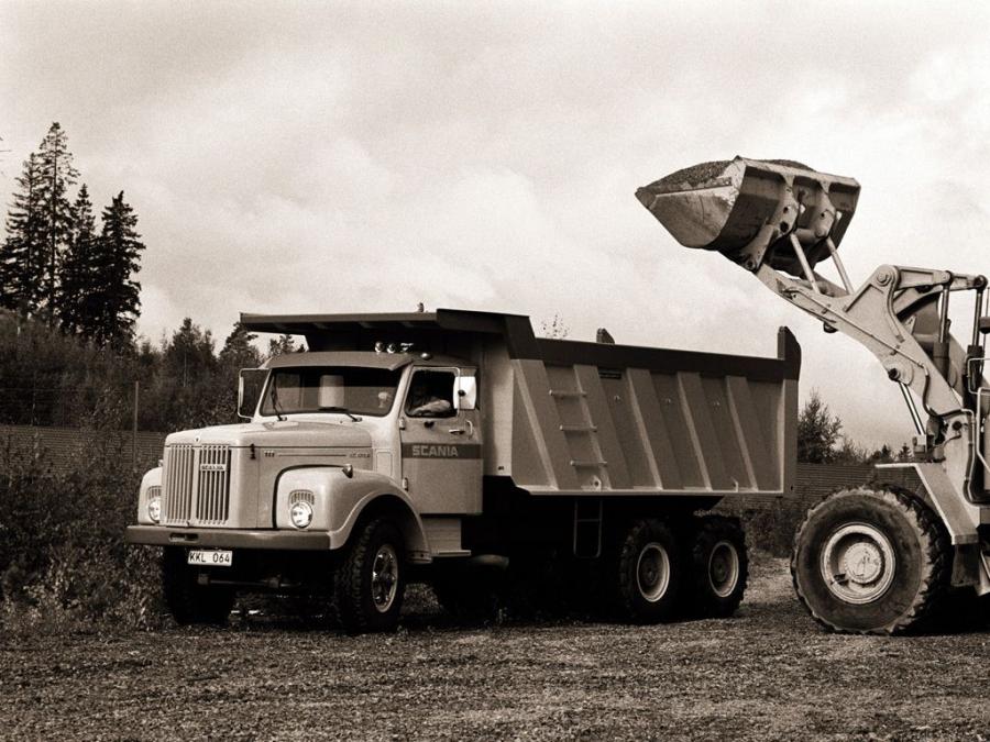  Scania L111 6x4 Tipper 1978 года  (фото 1 из 2)
